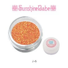 Sunshine Babe 글리터 파우더 2g J-5 오렌지