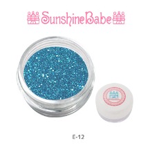 Sunshine Babe 글리터 파우더 4g E-12 마린 블루