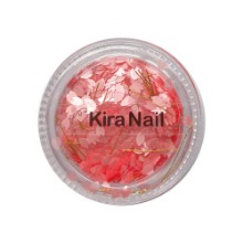 KiraNail 홀로그램 꽃잎 핑크